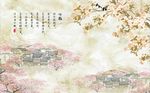 大理石梅花图