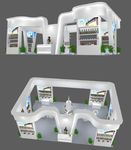 最新实用通用展览展台设计模型