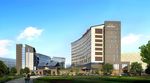 多功能医院白天建筑效果图