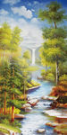 山水油画