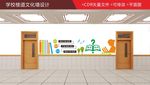 学校楼道文化墙设计