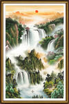 客厅山水画