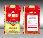 中国风大米包装 平面图