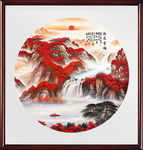 鸿运当头国画