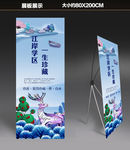 售楼处展板展示易拉宝