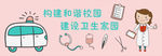 医务室 校园文化墙 背景墙
