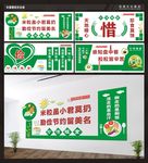 学校食堂文化墙