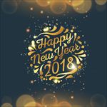 2018新年快乐海报