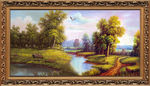 风景 油画