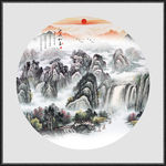 国画山水