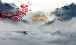 中国风山水画