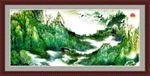 山水风景壁画