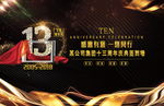 十三周年庆签到墙