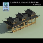 中式廊桥