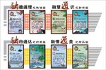 校园文化异形展板