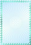 瓦蓝蓝 流通证书纹