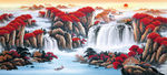 鸿运当头国画