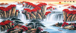 锦绣山河 国画