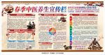 春季中医养生宣传栏