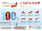 小龙虾餐盘纸
