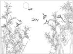 竹子小鸟