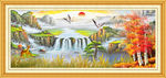 山水油画