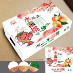粉色水蜜桃包装设计