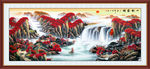 一帆风顺风水画