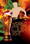 奖杯国旗椰树酒吧音乐巴西世界杯