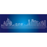 城市建筑线稿