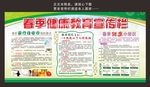 春季健康教育宣传栏