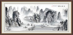 江山如画水墨装饰画