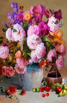 花卉油画