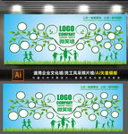 创意企业树滕照片墙文化墙