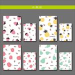 最新韩版清新手绘水果乱线本