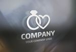 磨砂玻璃LOGO立体效果样机