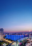阳台夜景
