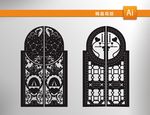 鼠绘花纹