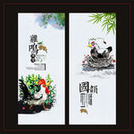 中国风展板