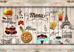 menu 美食  汉堡包