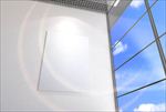展板智能示样机分层效果图模板图