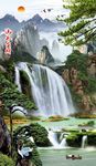 玄关山水画