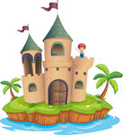 海岛上的城堡
