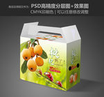 枇杷包装箱 枇杷礼盒