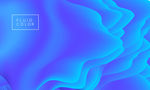 蓝色渐变色彩背景设计