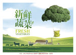 蔬果创意海报图片