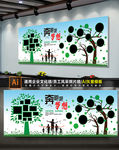创意企业照片展板图片