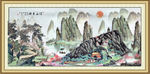 客厅山水画