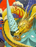 日式浮世绘背景插画装饰图片