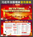 习近平谈治国理政解读展板图片